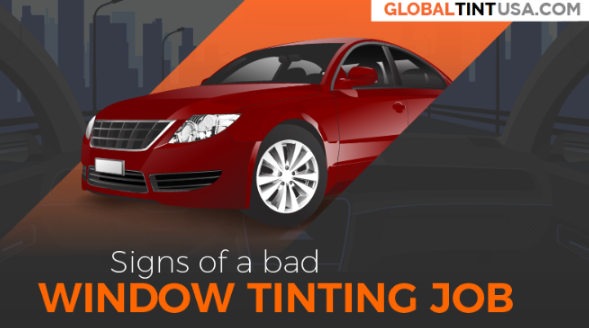 Signs Of A Bad Window Tinting Job featured image
